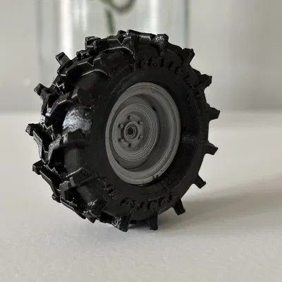 Lốp Mud Terrain “Aggressive” cho xe RC WPL (in 3D, không kèm mâm)