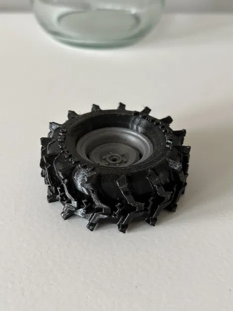 Lốp Mud Terrain “Aggressive” cho xe RC WPL (in 3D, không kèm mâm) - Image 2