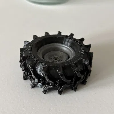 Lốp Mud Terrain “Aggressive” cho xe RC WPL (in 3D, không kèm mâm)