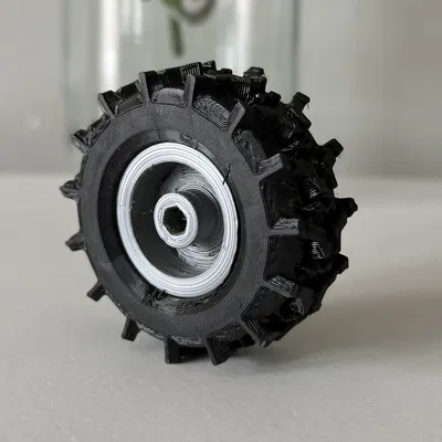 Lốp Mud Terrain “Aggressive” cho xe RC WPL (in 3D, không kèm mâm)