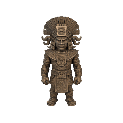 Mô hình 3D Teopankatl - Vị thần Aztec cổ xưa đầy quyền năng - Image 2