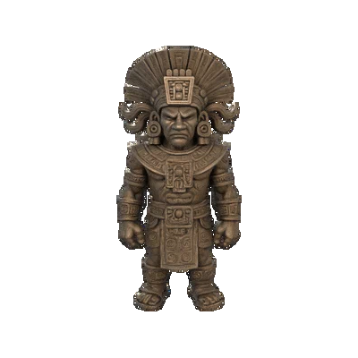 Mô hình 3D Teopankatl - Vị thần Aztec cổ xưa đầy quyền năng