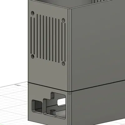 Vỏ NAS (Radxa Penta Sata Hat + Raspberry Pi 5)