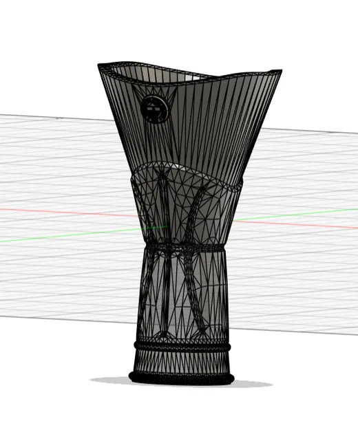 Mô hình 3D cúp vô địch Euroleague với logo Fenerbahçe cực đẹp - Image 1