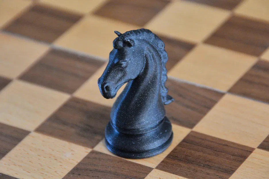 Mô hình quân mã (Knight) trong cờ vua cho in 3D chi tiết cao - Image 1