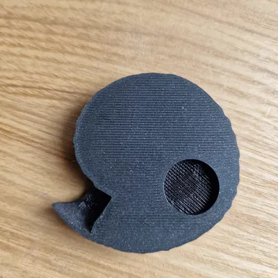 Nam châm tủ lạnh hình hóa thạch Ammonite in 3D độc đáo