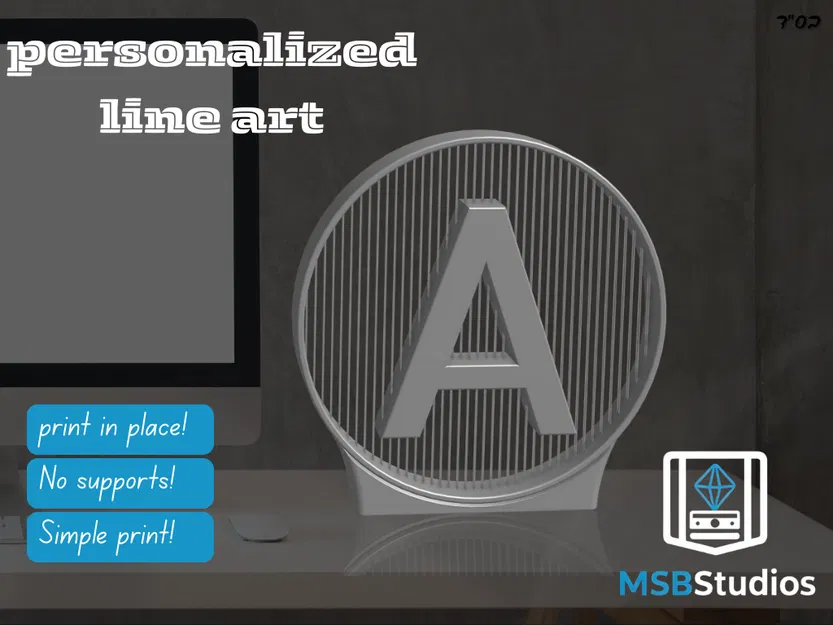 String Art chữ cái cá nhân hoá (đủ 26 chữ) - Image 1