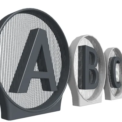 String Art chữ cái cá nhân hoá (đủ 26 chữ)