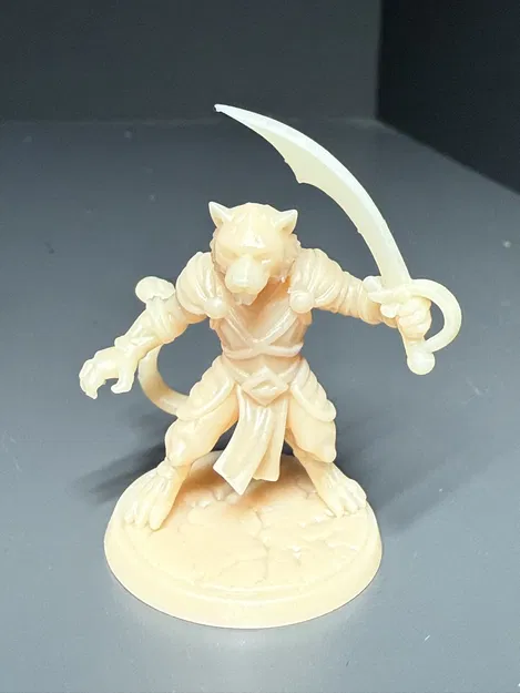 Tabaxi hình người hổ cho Dungeons and Dragons (DND) - Image 1