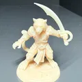 Tabaxi hình người hổ cho Dungeons and Dragons (DND) - Thumbnail 1