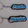 Móc khóa tên / Name Keychains (Llaveros con Nombre) - Thumbnail 2