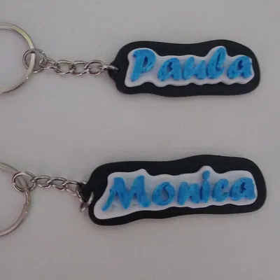 Móc khóa tên / Name Keychains (Llaveros con Nombre)