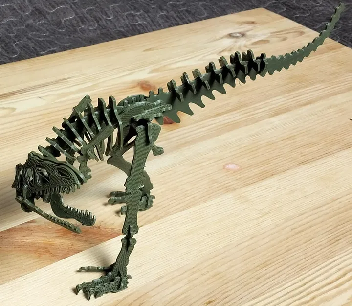Mô hình lắp ráp khủng long 3D Puzzle Alasaurus độc đáo - Image 1