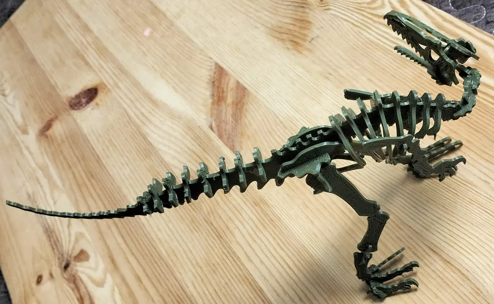 Mô hình lắp ráp khủng long 3D Puzzle Alasaurus độc đáo - Image 2