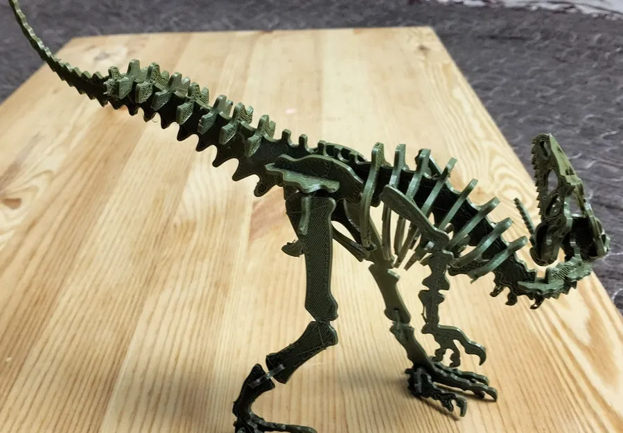 Mô hình lắp ráp khủng long 3D Puzzle Alasaurus độc đáo - Image 3
