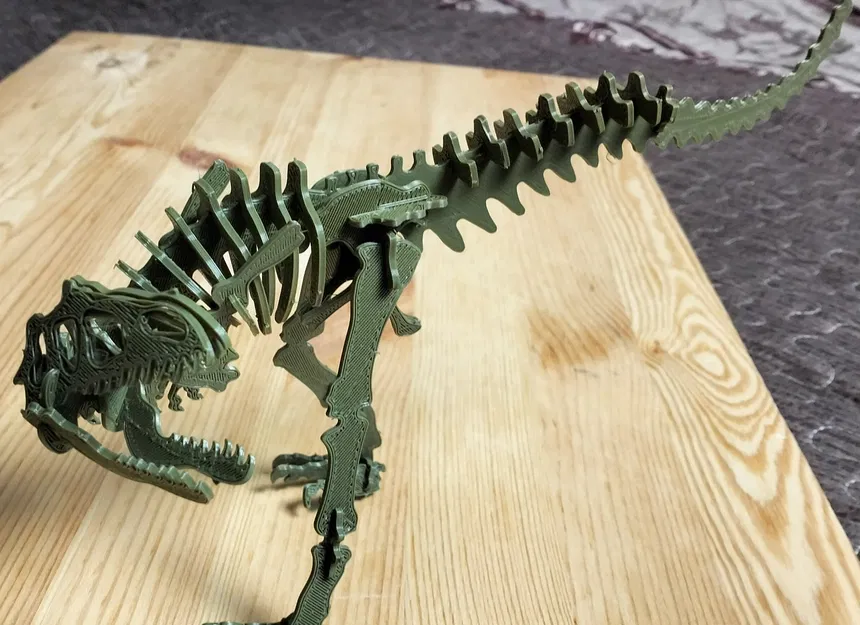 Mô hình lắp ráp khủng long 3D Puzzle Alasaurus độc đáo - Image 4