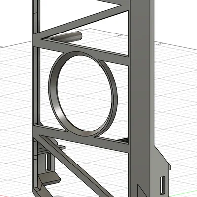Mặt trước đầu in tối ưu trọng lượng cho Anycubic Kobra 3