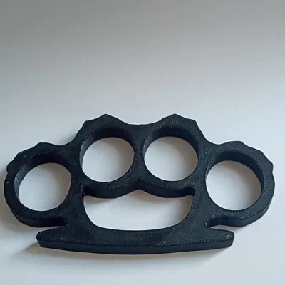 Mô hình nắm đấm tay (Metal Boxer) in 3D trang trí độc đáo