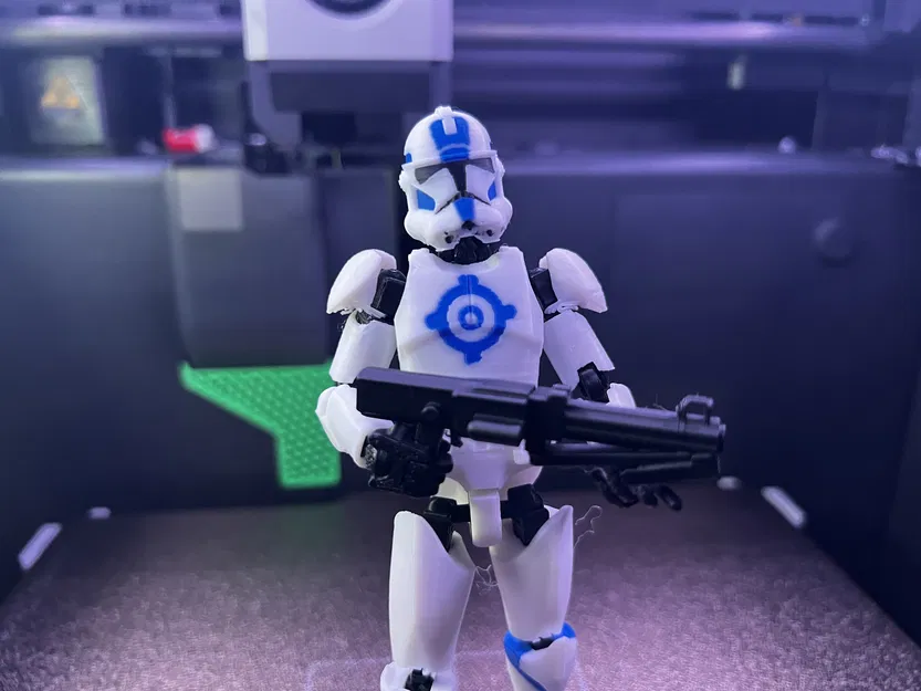 Mô hình 3D Clone Trooper Droidbait (Dummy 13) đầy phong cách - Image 2