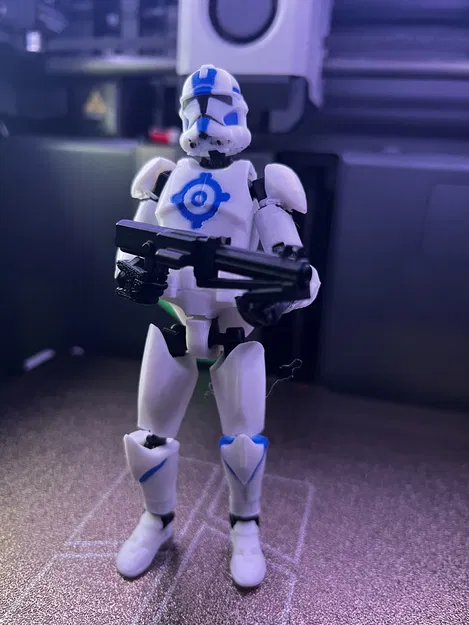 Mô hình 3D Clone Trooper Droidbait (Dummy 13) đầy phong cách - Image 3