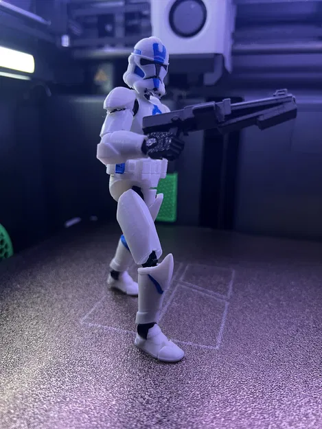Mô hình 3D Clone Trooper Droidbait (Dummy 13) đầy phong cách - Image 5