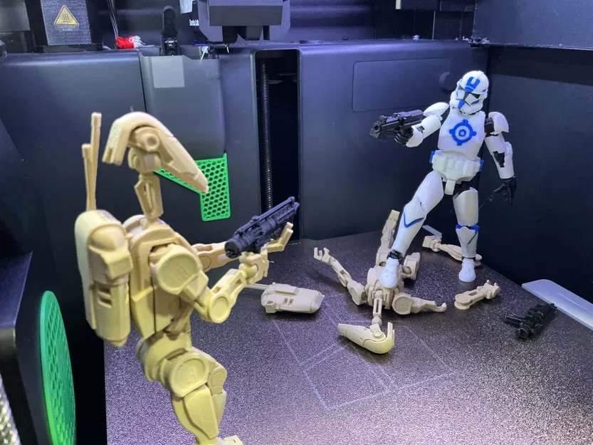 Mô hình 3D Clone Trooper Droidbait (Dummy 13) đầy phong cách - Image 6