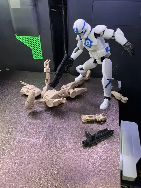 Mô hình 3D Clone Trooper Droidbait (Dummy 13) đầy phong cách - Image 8