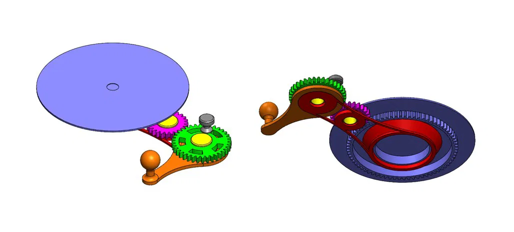 Bàn xoay thủ công cho 3D scanner hoặc sơn (Manual Turntable) - Image 1