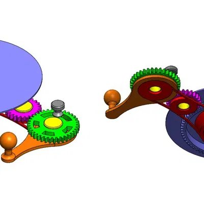 Bàn xoay thủ công cho 3D scanner hoặc sơn (Manual Turntable)
