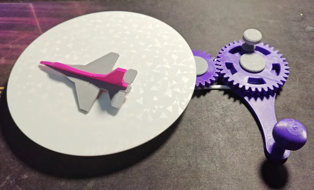 Bàn xoay thủ công cho 3D scanner hoặc sơn (Manual Turntable) - Image 2