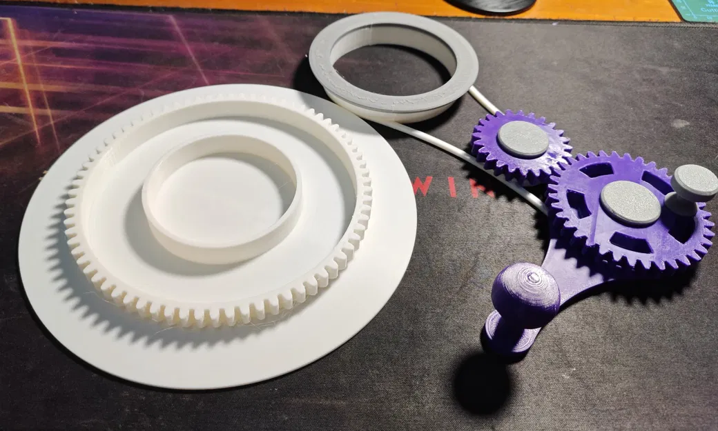 Bàn xoay thủ công cho 3D scanner hoặc sơn (Manual Turntable) - Image 4