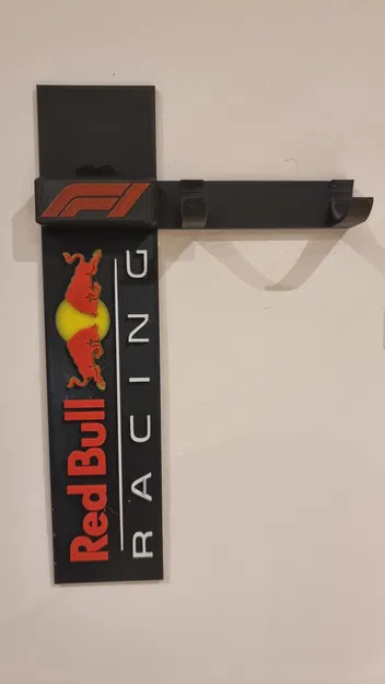 Giá treo tường 3D cho mô hình Lego F1 Red Bull Speed Champions - Image 1