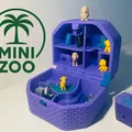 Mini Zoo - Mô hình sở thú tí hon dễ thương cho bé yêu - Thumbnail 1