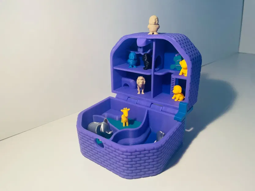 Mini Zoo - Mô hình sở thú tí hon dễ thương cho bé yêu - Image 5