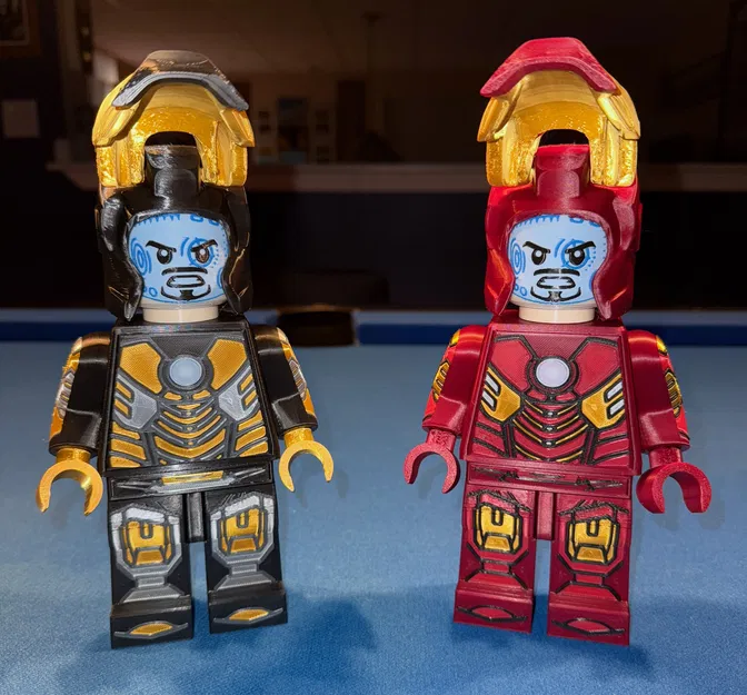 Iron Man Brick MegaFigures tuỳ biến (tỷ lệ 5:1) - Image 3