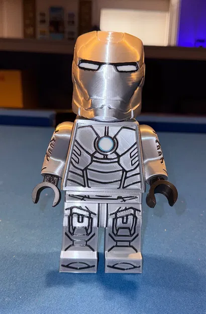 Iron Man Brick MegaFigures tuỳ biến (tỷ lệ 5:1) - Image 5