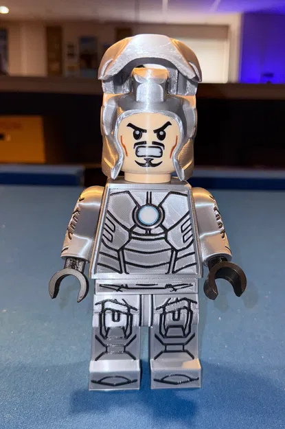 Iron Man Brick MegaFigures tuỳ biến (tỷ lệ 5:1) - Image 6