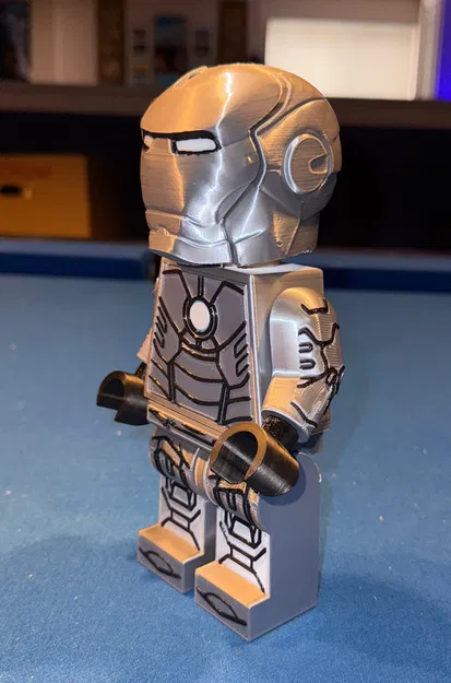 Iron Man Brick MegaFigures tuỳ biến (tỷ lệ 5:1) - Image 8