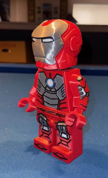 Iron Man Brick MegaFigures tuỳ biến (tỷ lệ 5:1) - Image 14