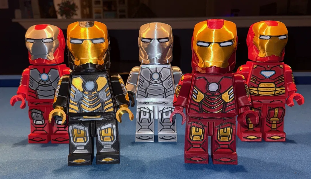 Iron Man Brick MegaFigures tuỳ biến (tỷ lệ 5:1) - Image 20