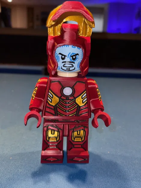 Iron Man Brick MegaFigures tuỳ biến (tỷ lệ 5:1) - Image 25