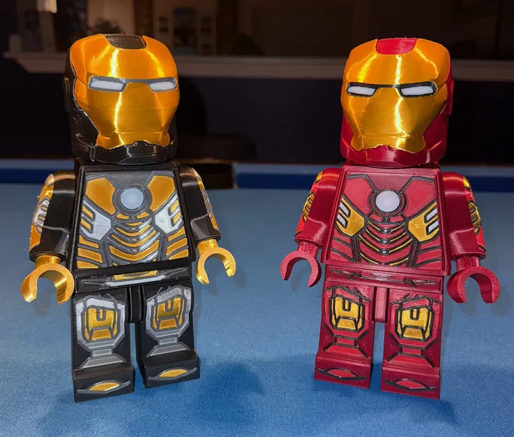 Iron Man Brick MegaFigures tuỳ biến (tỷ lệ 5:1) - Image 26