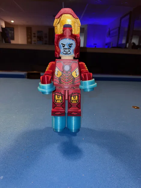 Iron Man Brick MegaFigures tuỳ biến (tỷ lệ 5:1) - Image 27