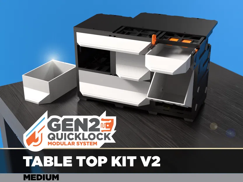 GEN2 Table Top Kit V2 - 115 (MEDIUM) – Bộ đặt trên mặt bàn - Image 1
