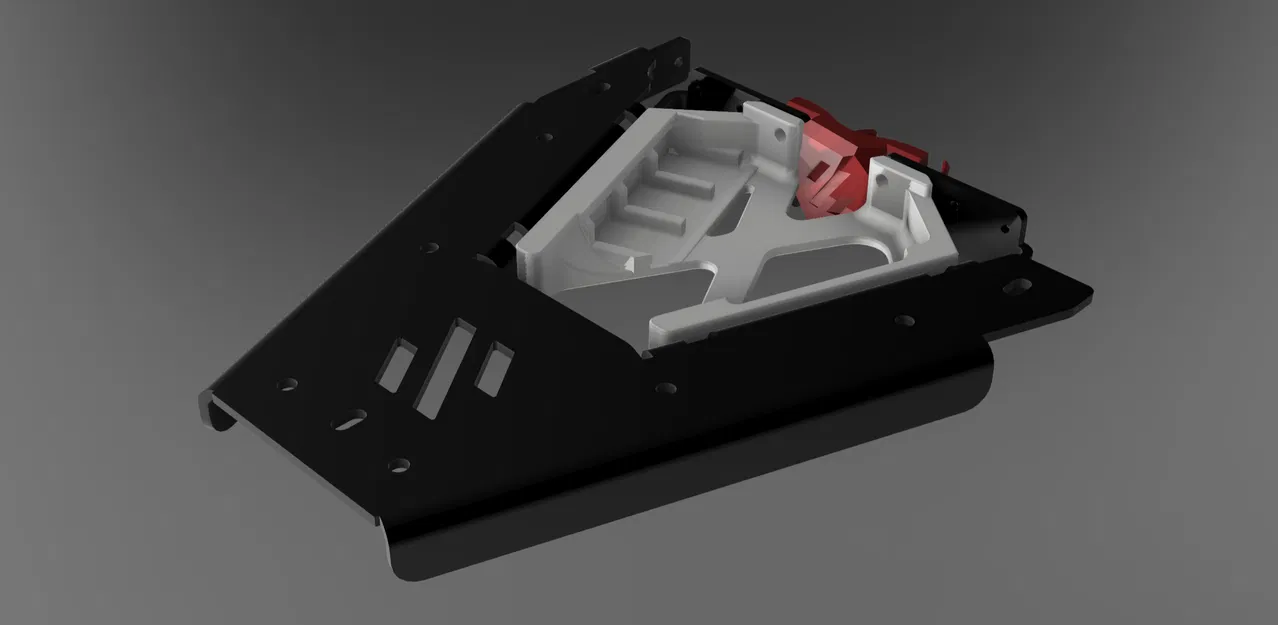 Voron V0 / V0.1 / V0.2 / R1 Kirigami Bed Brace + Fan - Image 8