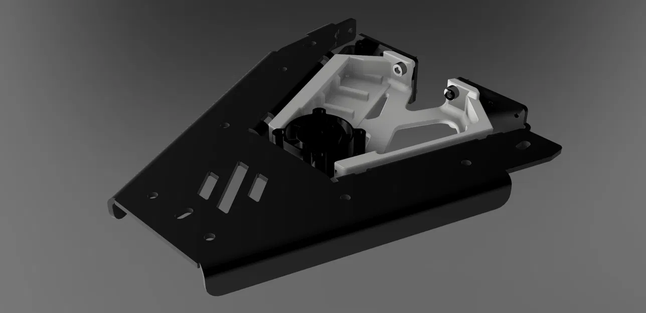 Voron V0 / V0.1 / V0.2 / R1 Kirigami Bed Brace + Fan - Image 9