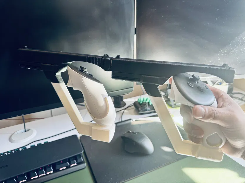 Báng súng (Gunstock) đôi nam châm cho Meta Quest 3 - Image 3