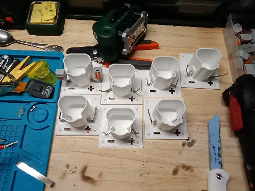 Đế giữ pin Parkside 12V (Adapter DIY) - Image 7