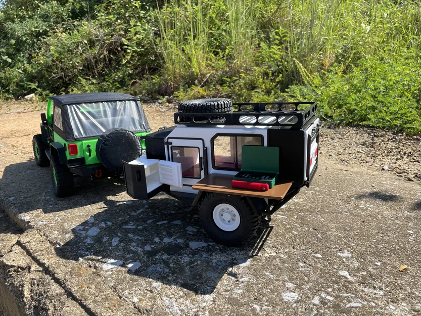 "Rock Hopper" Camper Off-road RC 1:8 của BlackCrow - Image 1