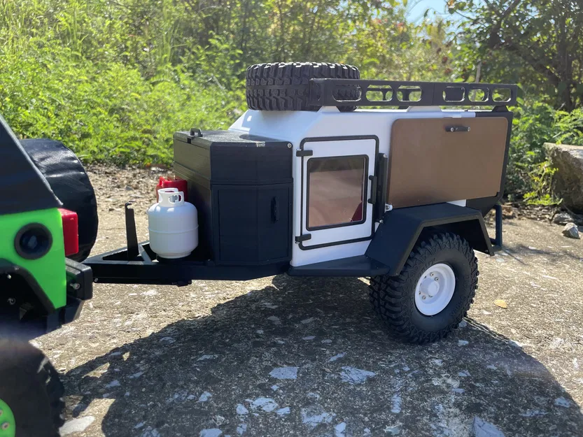 "Rock Hopper" Camper Off-road RC 1:8 của BlackCrow - Image 3